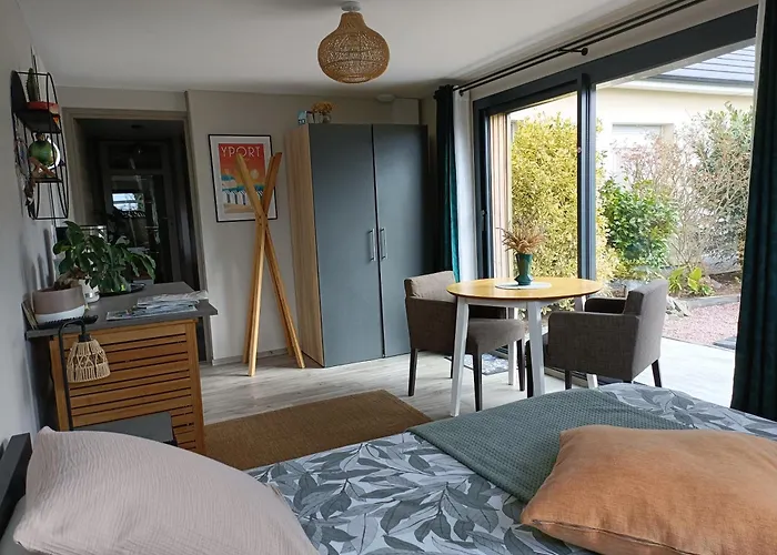 Le Cottage De L\'Albatre Gite 2 Pers Jardin Parking A Vattetot Sur Mer